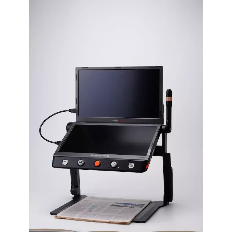 Téléagrandisseur Clover Book XL – 88x 4K DMLA | Mieux Voir