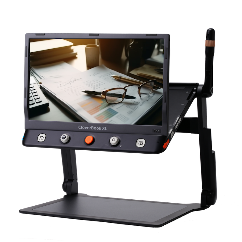 Téléagrandisseur Clover Book XL – 88x 4K DMLA | Mieux Voir