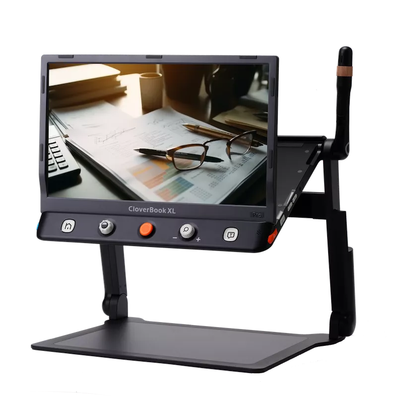 Téléagrandisseur Clover Book XL – 88x 4K DMLA | Mieux Voir