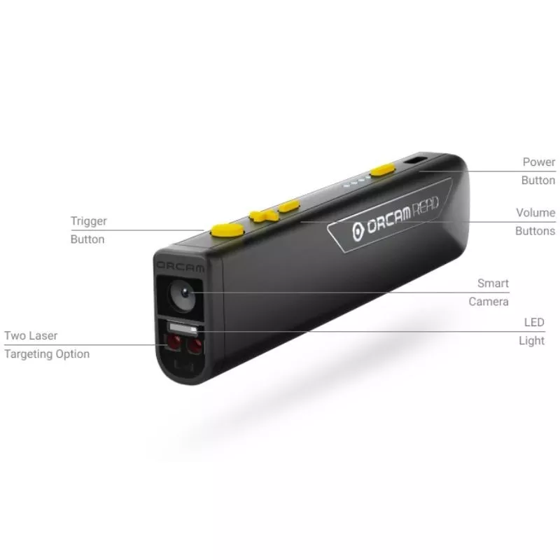 Stylo Parlant ORCAM Read 3 pour Malvoyant