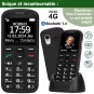 Téléphone Portable Classic Initial pour les Séniors Téléphone Portable Classic Initial pour les Séniors