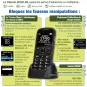 Téléphone Portable Classic Initial pour les Séniors Téléphone Portable Classic Initial pour les Séniors
