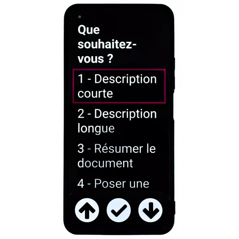 Voxivision, machine à lire portable pour malvoyant