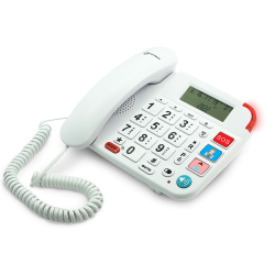 Geemarc Dallas 20 - Téléphone filaire malvoyants