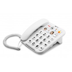 Geemarc Photophone 110 - Téléphone filaire malvoyants