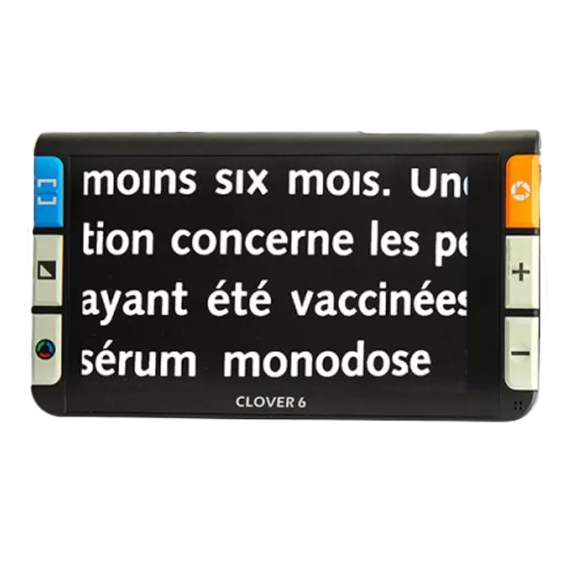Loupe électronique Clover 6 Sightcare – 35x HD tactile | Mieux Voir