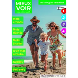 Magazine de jeux en gros caractères - Mieux Voir