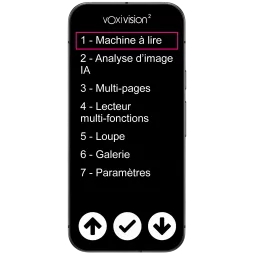 VoxiVision 2 Machine à lire portable