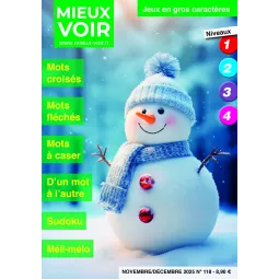 Magazine de jeux en gros caractères - Mieux Voir