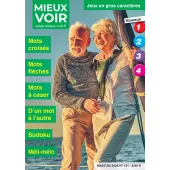 Magazine de jeux en gros caractères