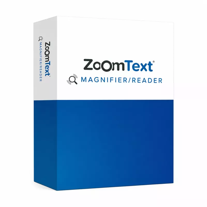ZoomText Niveau 2 – Logiciel d’agrandissement et lecteur d’écran vocal pour Windows