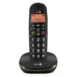 Doro PhoneEasy 100w – Téléphone sans fil senior amplifié 30 dB