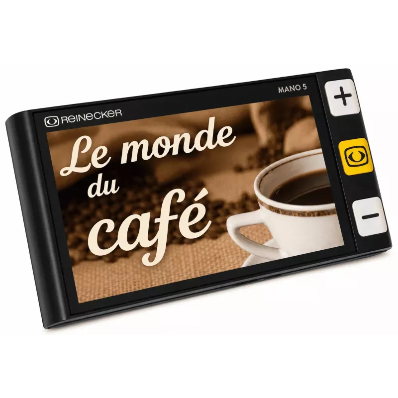 MANO 5 – Loupe électronique 5’’ basse vision DMLA