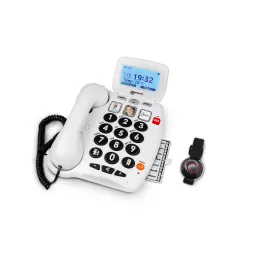 Téléphone senior SOS Geemarc SERENITIES 100 amplifié 40 dB