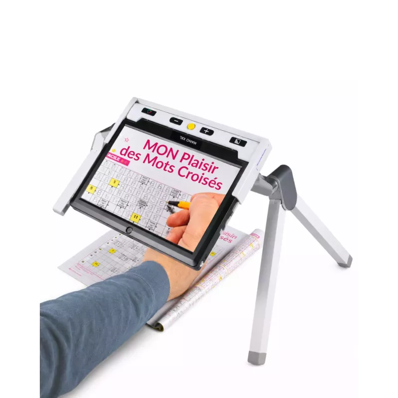 Loupe électronique Mano XXL Avec support - Grossissement 32x