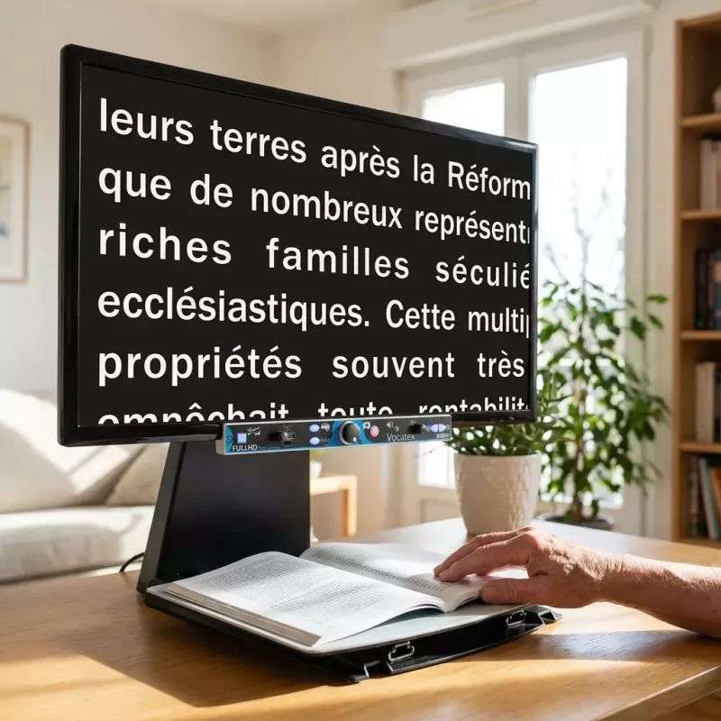 KOBA Vision Vocatex 4 - Téléagrandisseur parlant