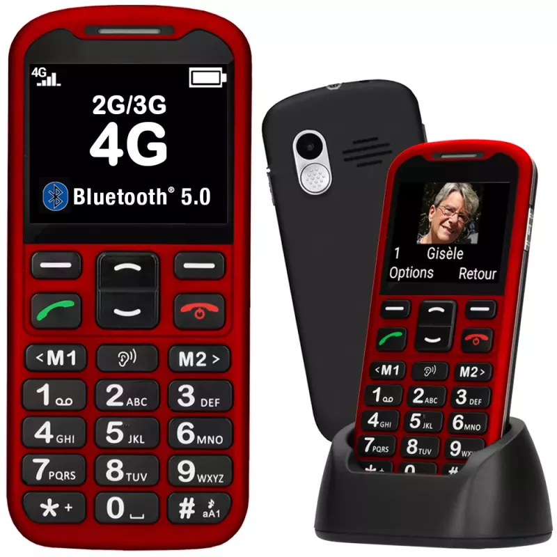 Téléphone Portable Classic Initial pour les Séniors