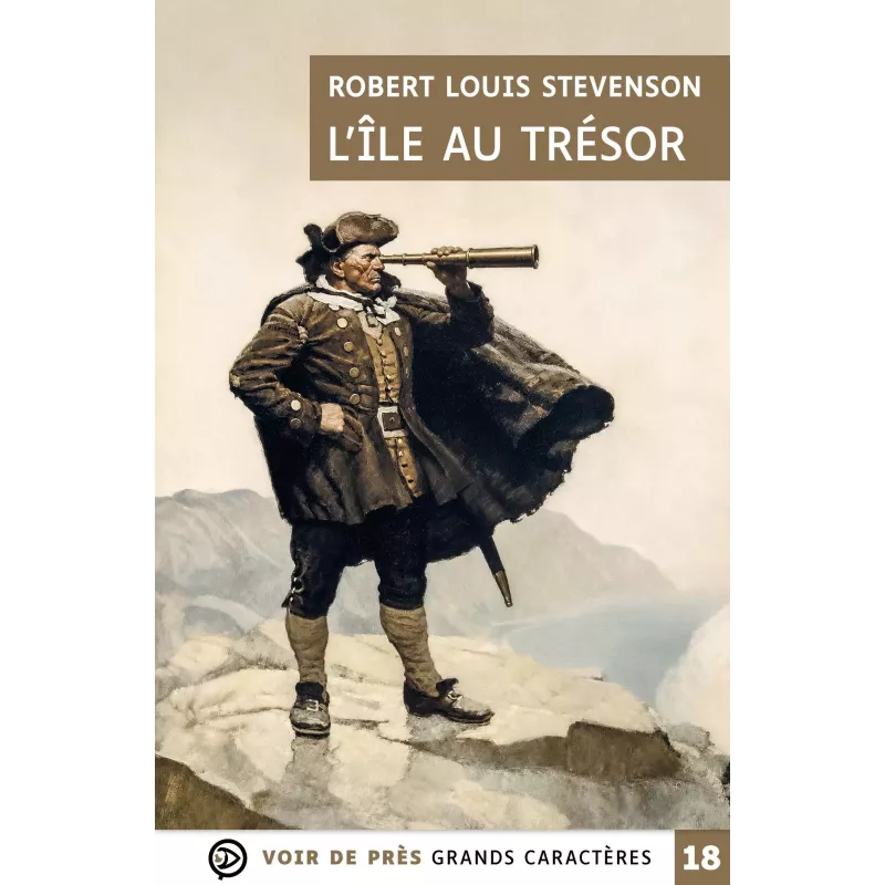 L'Île au trésor en grands caractères – Stevenson | Mieux Voir