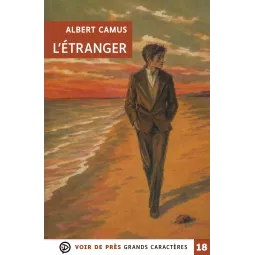 L'Étranger – Albert Camus en grands caractères