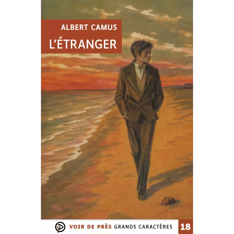 L'Étranger – Albert Camus en grands caractères