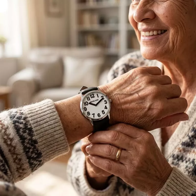 Montre gros chiffres H/F - Mieux Voir