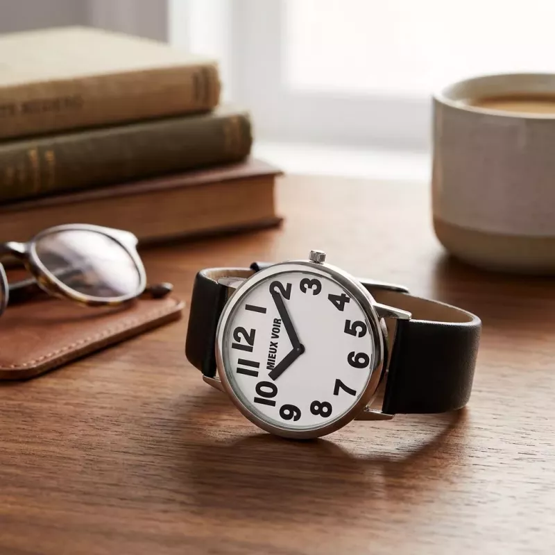 Montre gros chiffres H/F - Mieux Voir
