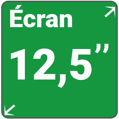 ecran 12,5 pouces