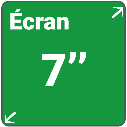 ecran 7 pouces