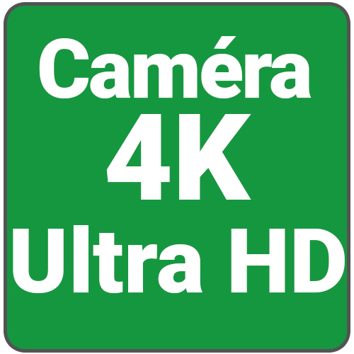 Caméra ultra HD 4 K