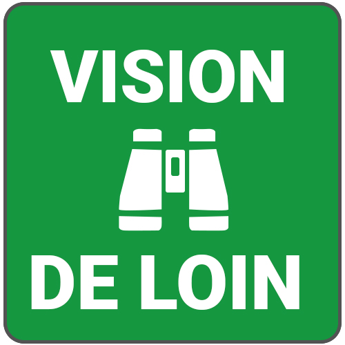 vision de loin