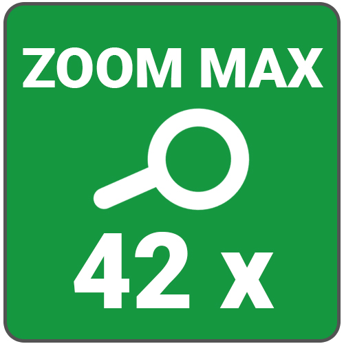 zoom max 42x