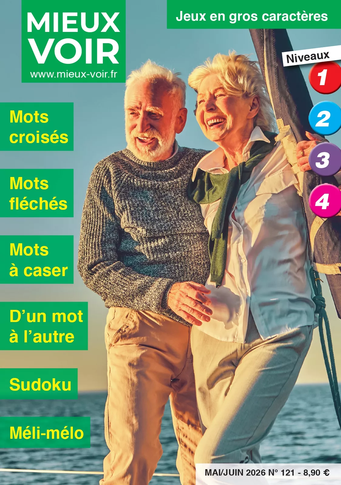 Magazine de jeux gros caractères