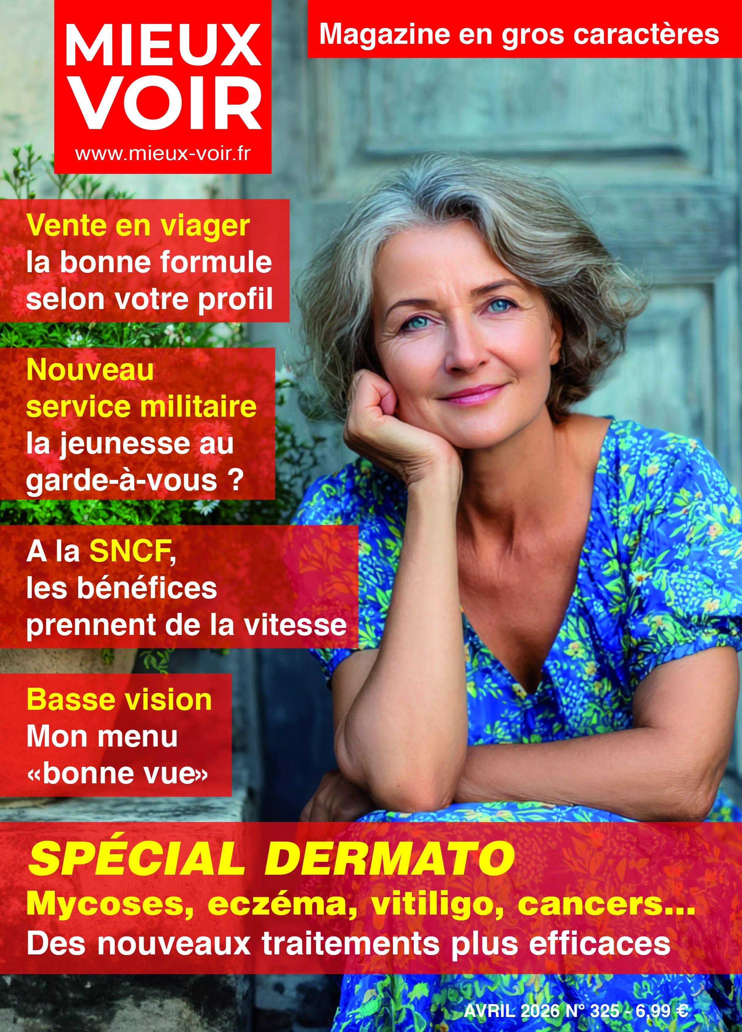 Magazine en  gros caractères