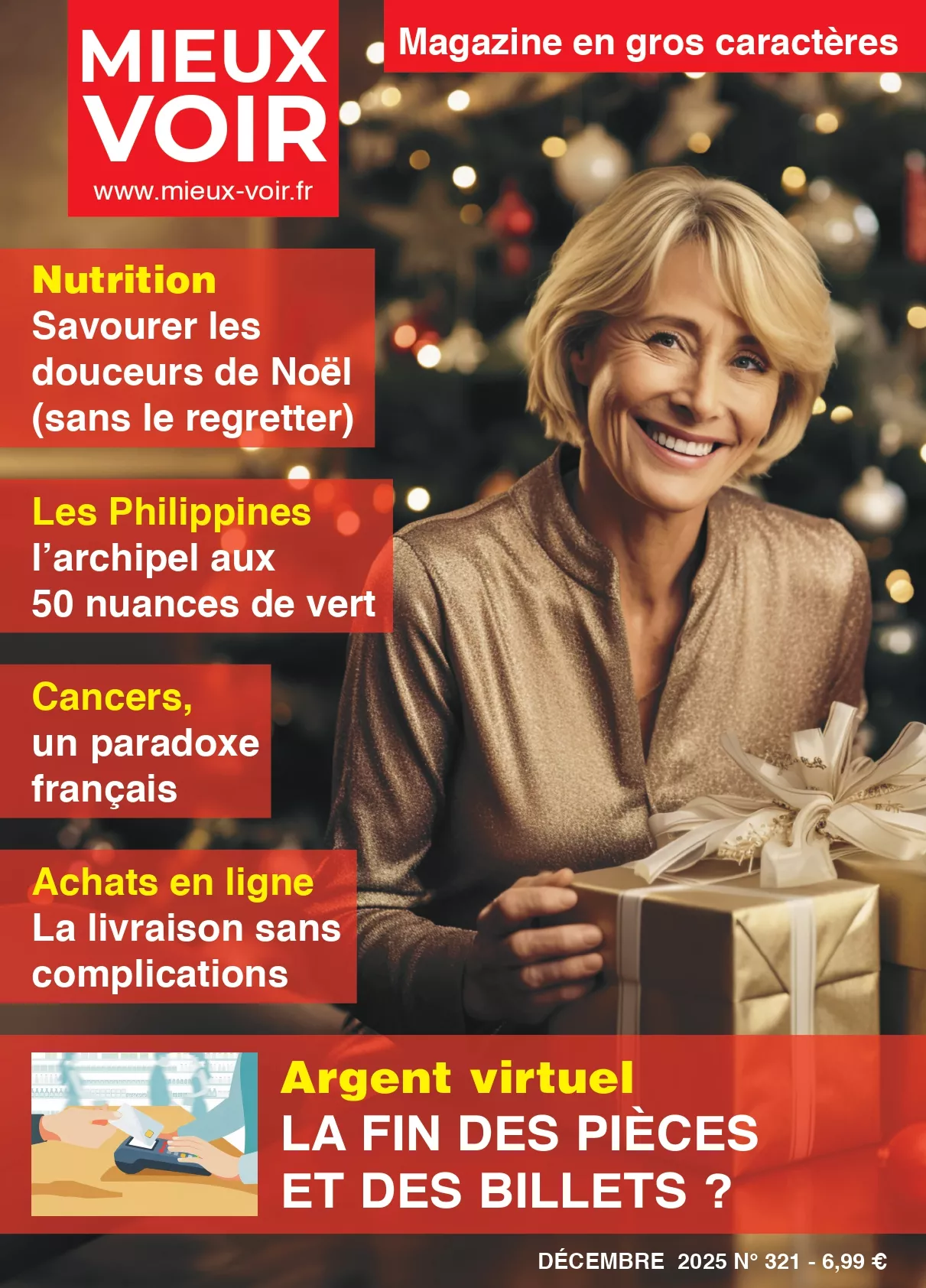 Magazine en  gros caractères