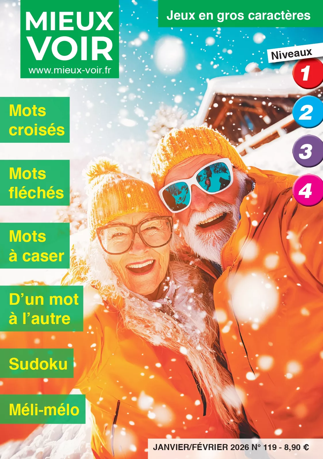 Magazine de jeux gros caractères