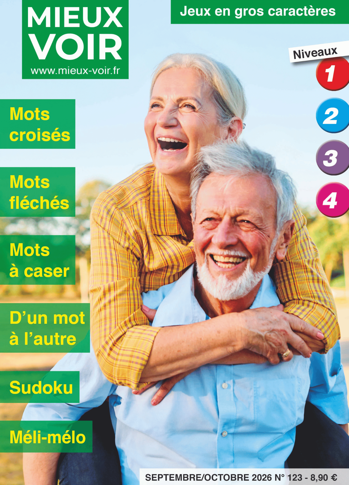 Magazine de jeux gros caractères