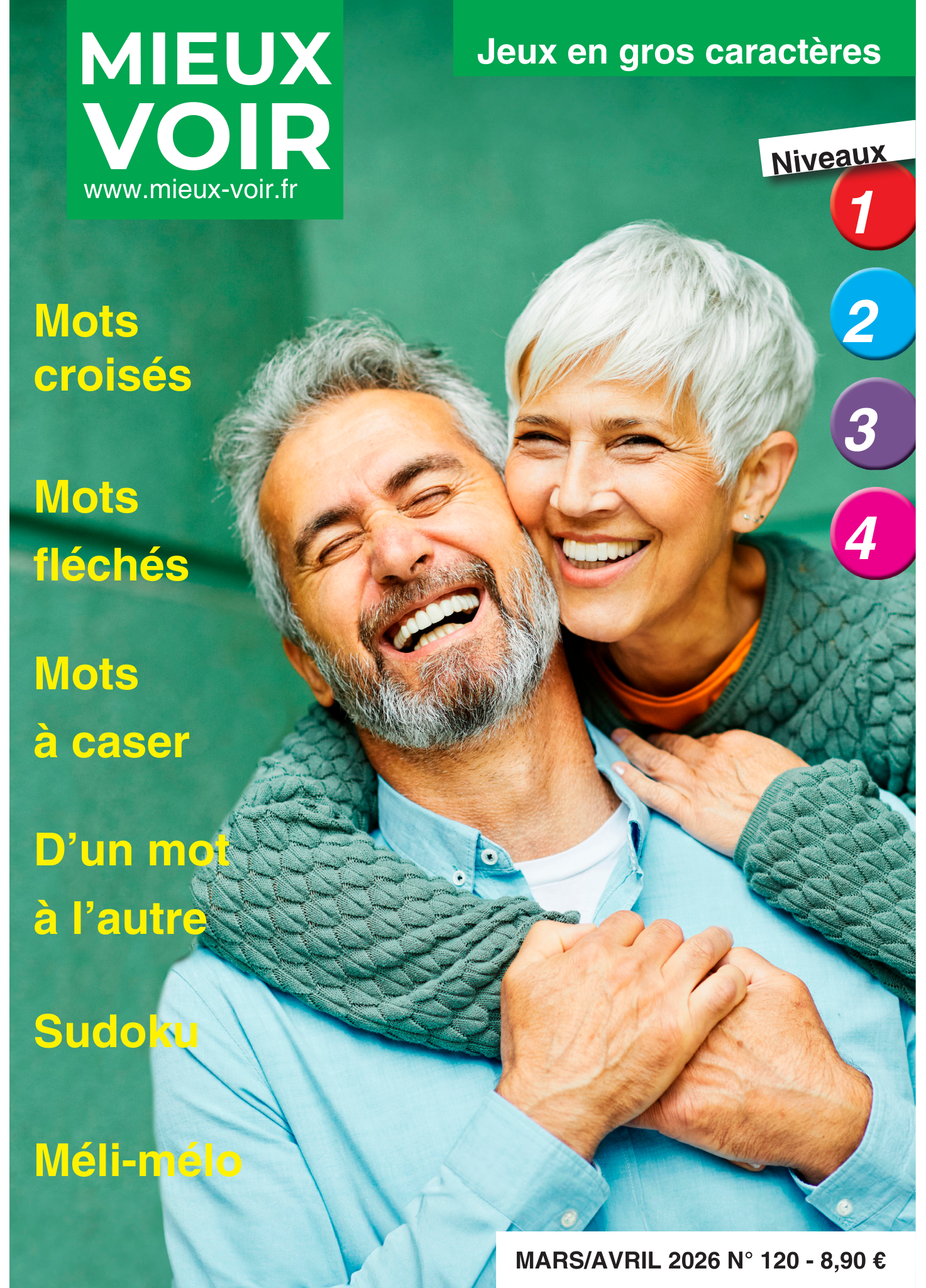 Magazine de jeux gros caractères