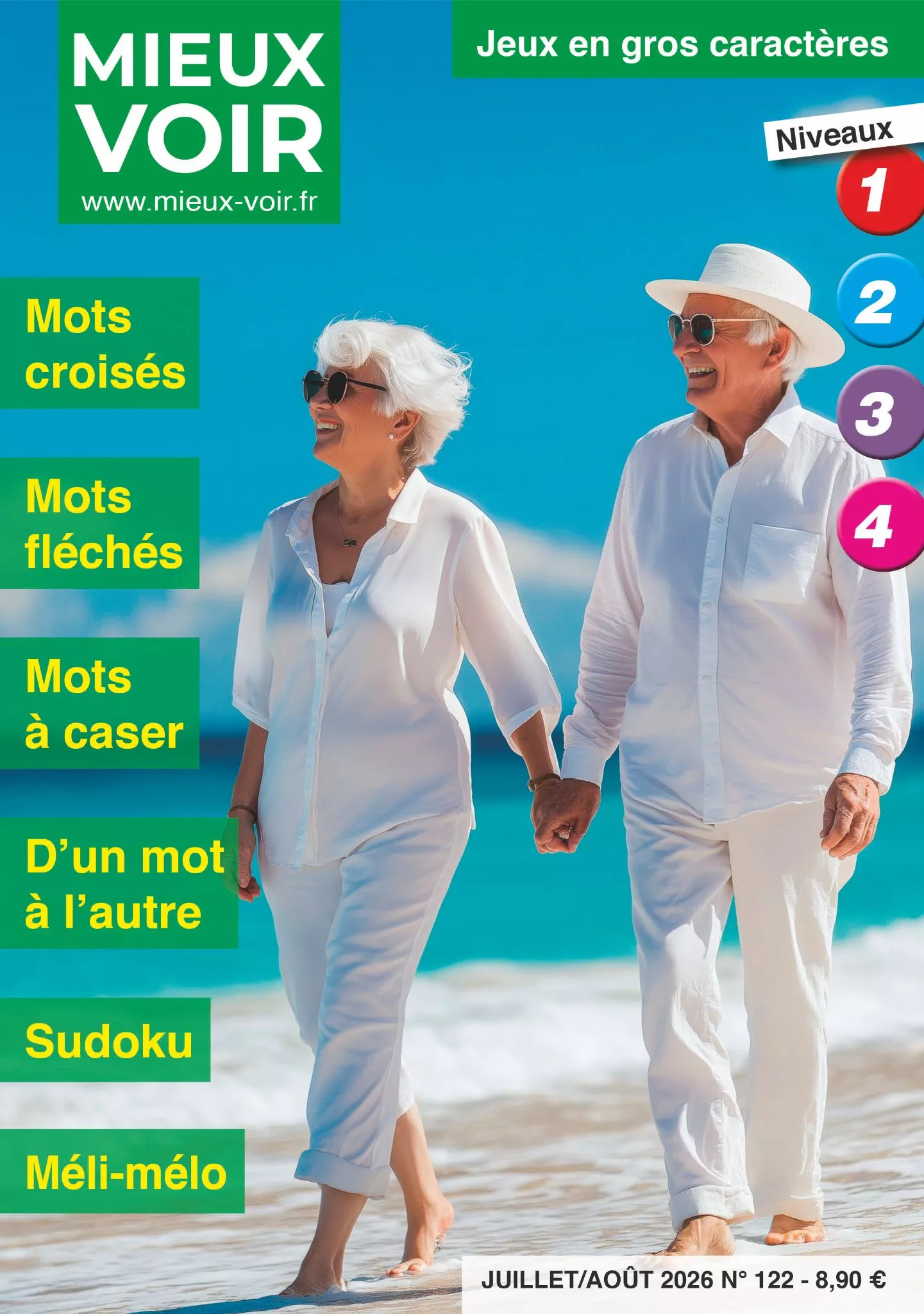 Magazine de jeux gros caractères