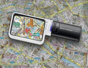 Loupe à main Mobilux adaptée aux malvoyants