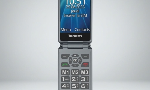 Binom X3 le téléphone pensée pour les malvoyants et les seniors 