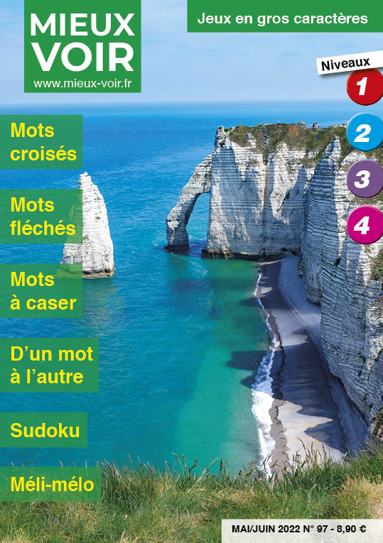 Magazine de jeux gros caractères